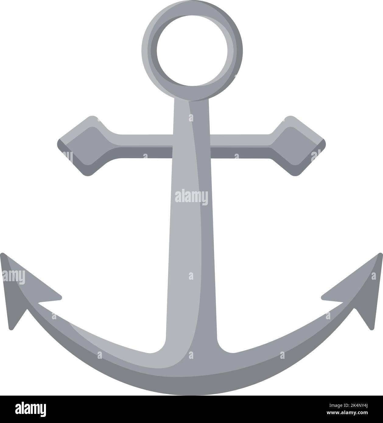 Ancorante, illustrazione, vettore su sfondo bianco. Illustrazione Vettoriale