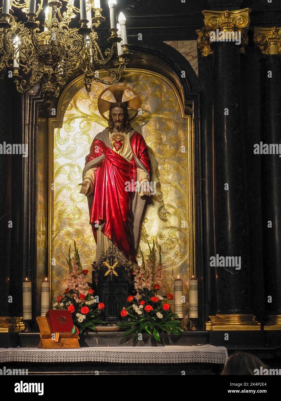 Czestochowa, Polonia - 5 agosto 2018: Santuario della Madonna Nera Foto Stock