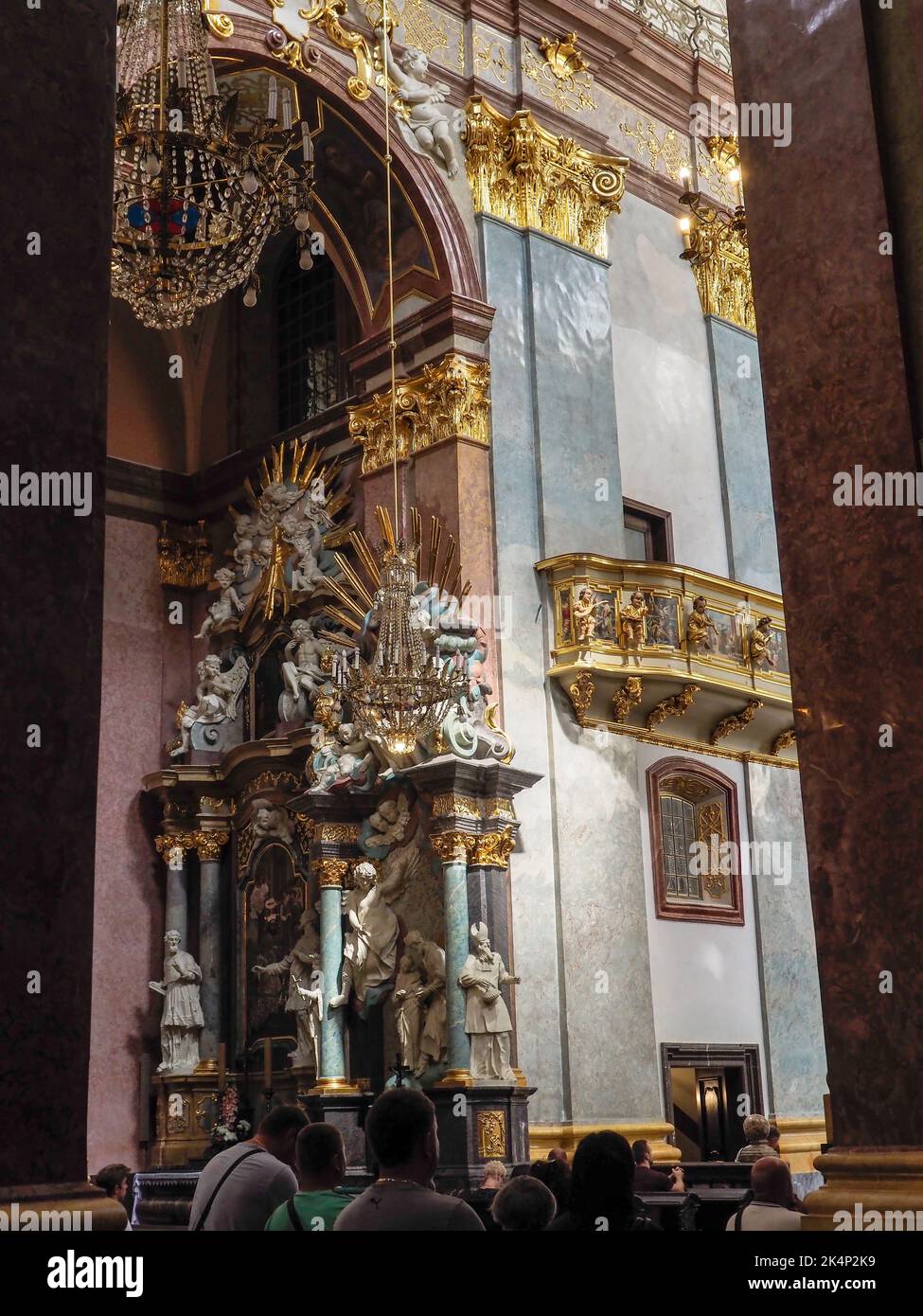 Czestochowa, Polonia - 5 agosto 2018: Santuario della Madonna Nera Foto Stock