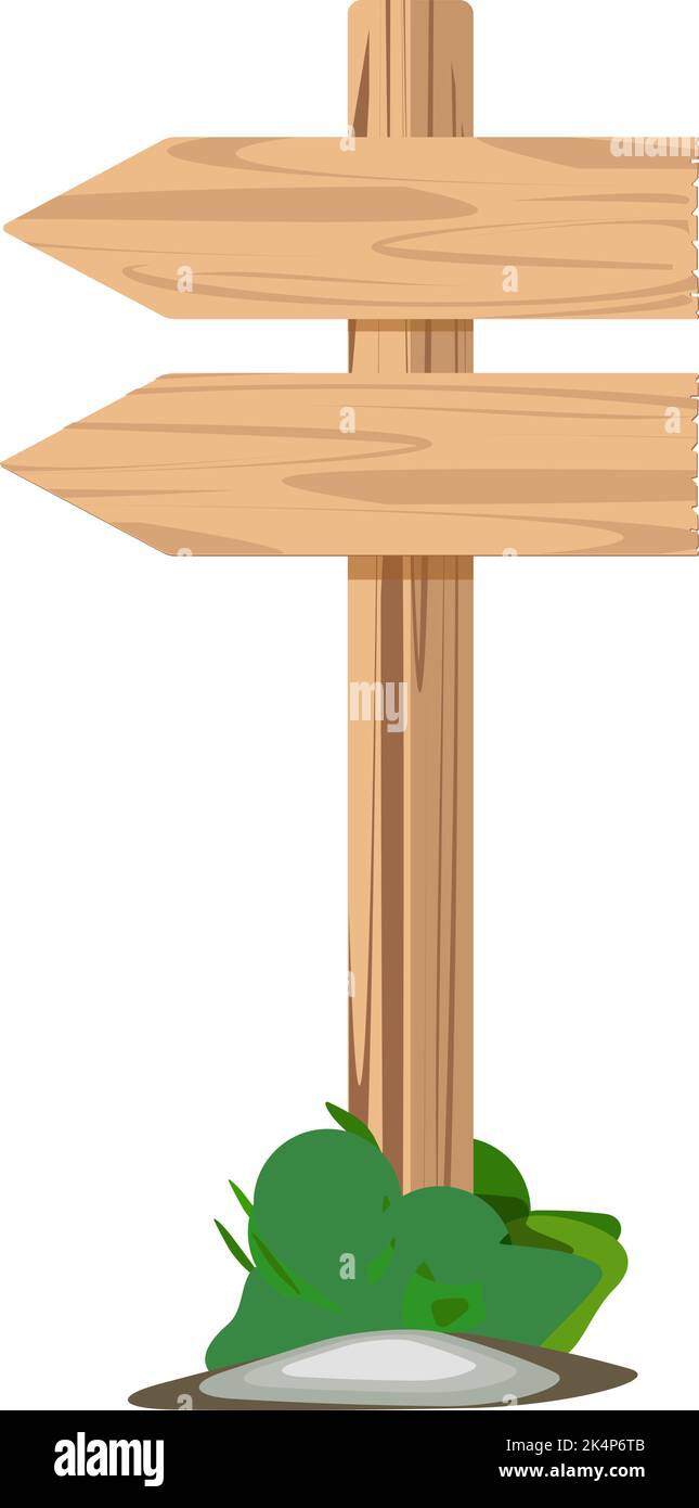 Frecce di segno in compensato, illustrazione, vettore su sfondo bianco. Illustrazione Vettoriale Frecce di segno in compensato, illustrazione, vettore su sfondo bianco. Illustrazione Vettoriale