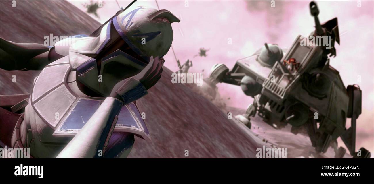 CLONE TROOPER, STAR WARS: LE GUERRE CLONE, 2008 Foto Stock