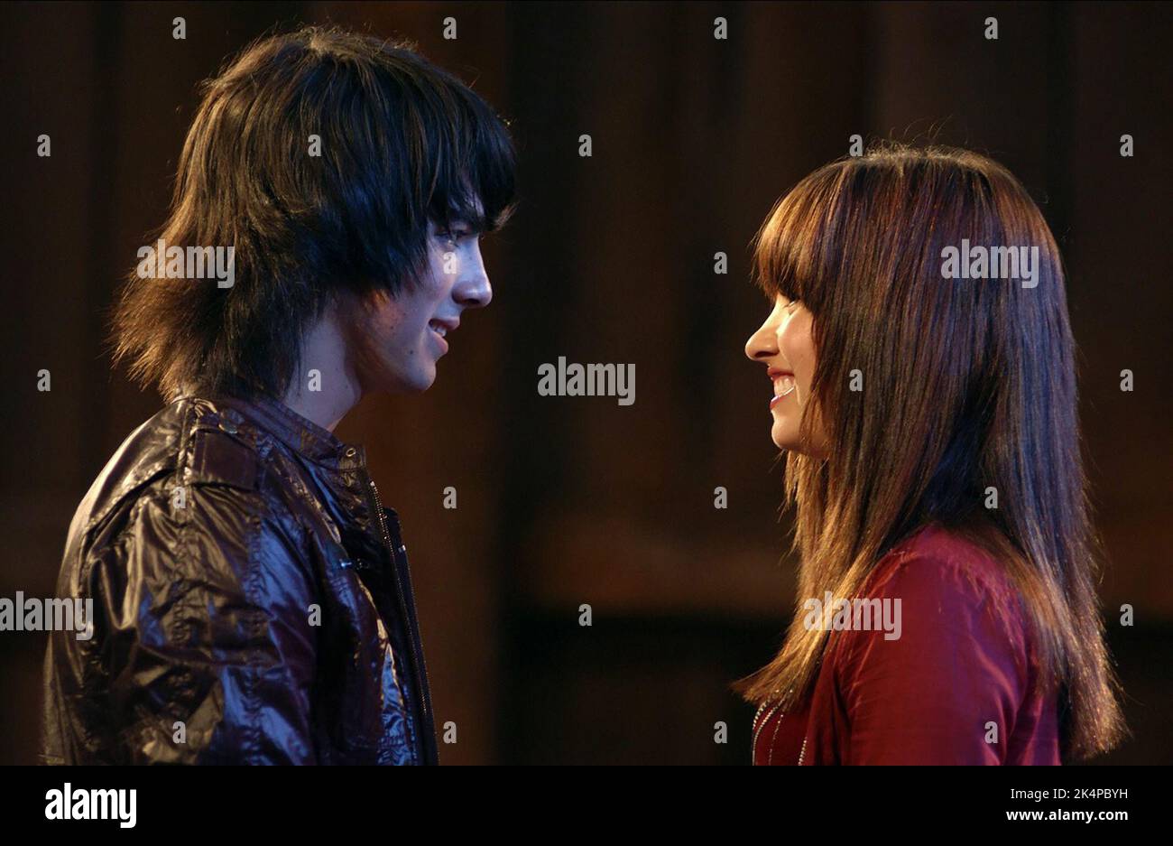 JOE JONAS, Demi Lovato, CAMP ROCK, 2008 Foto Stock