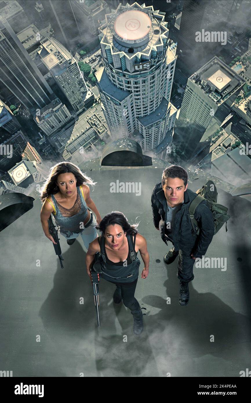 Estate GLAU, LENA HEADEY, THOMAS DEKKER, terminatore: Sarah Connor Chronicles, 2008 Foto Stock
