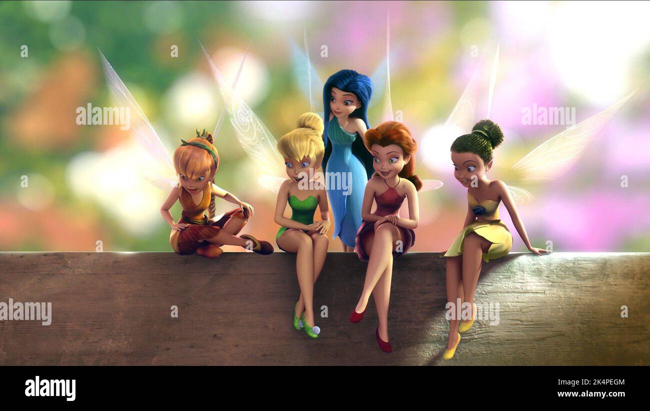 Fulvo, Tinker Bell, SILVERMIST, Rosetta, IRIDESSA, Tinker Bell, 2008 Foto Stock