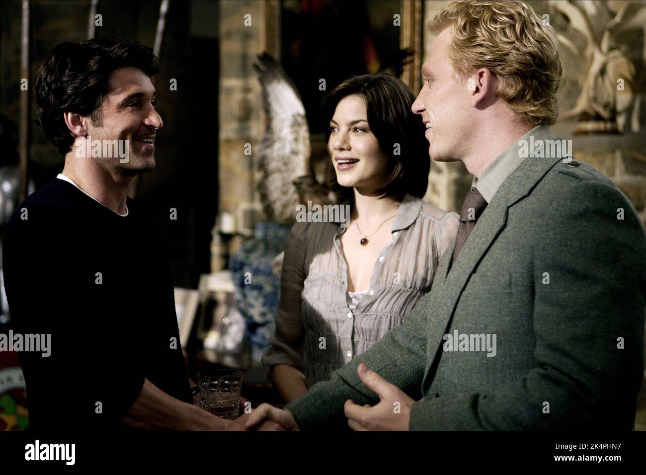 PATRICK DEMPSEY, Michelle Monaghan, KEVIN MCKIDD, fatto di onore, 2008 Foto Stock