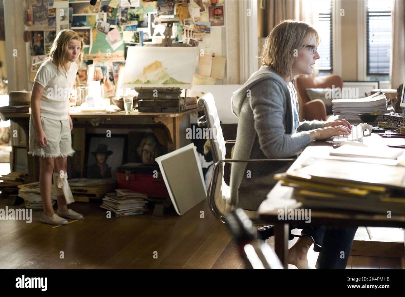 ABIGAIL Breslin, Jodie Foster, l'ISOLA del NIM, 2008 Foto Stock