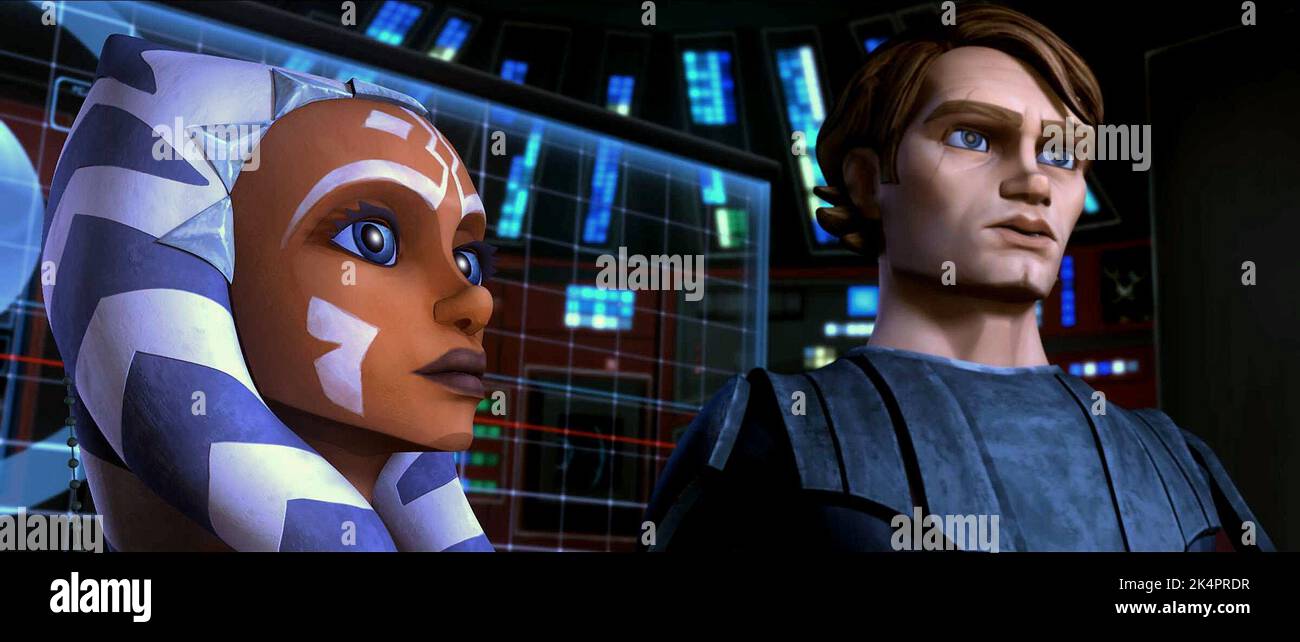 AHSOKA,Anakin, Star Wars: The Clone Wars, 2008 Foto Stock