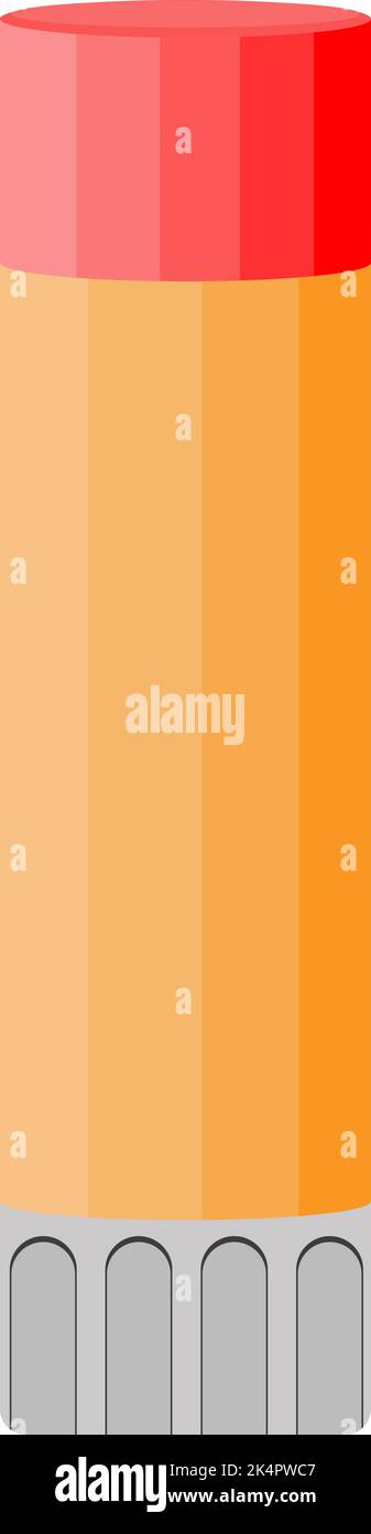Colla arancione, illustrazione, vettore su sfondo bianco. Illustrazione Vettoriale