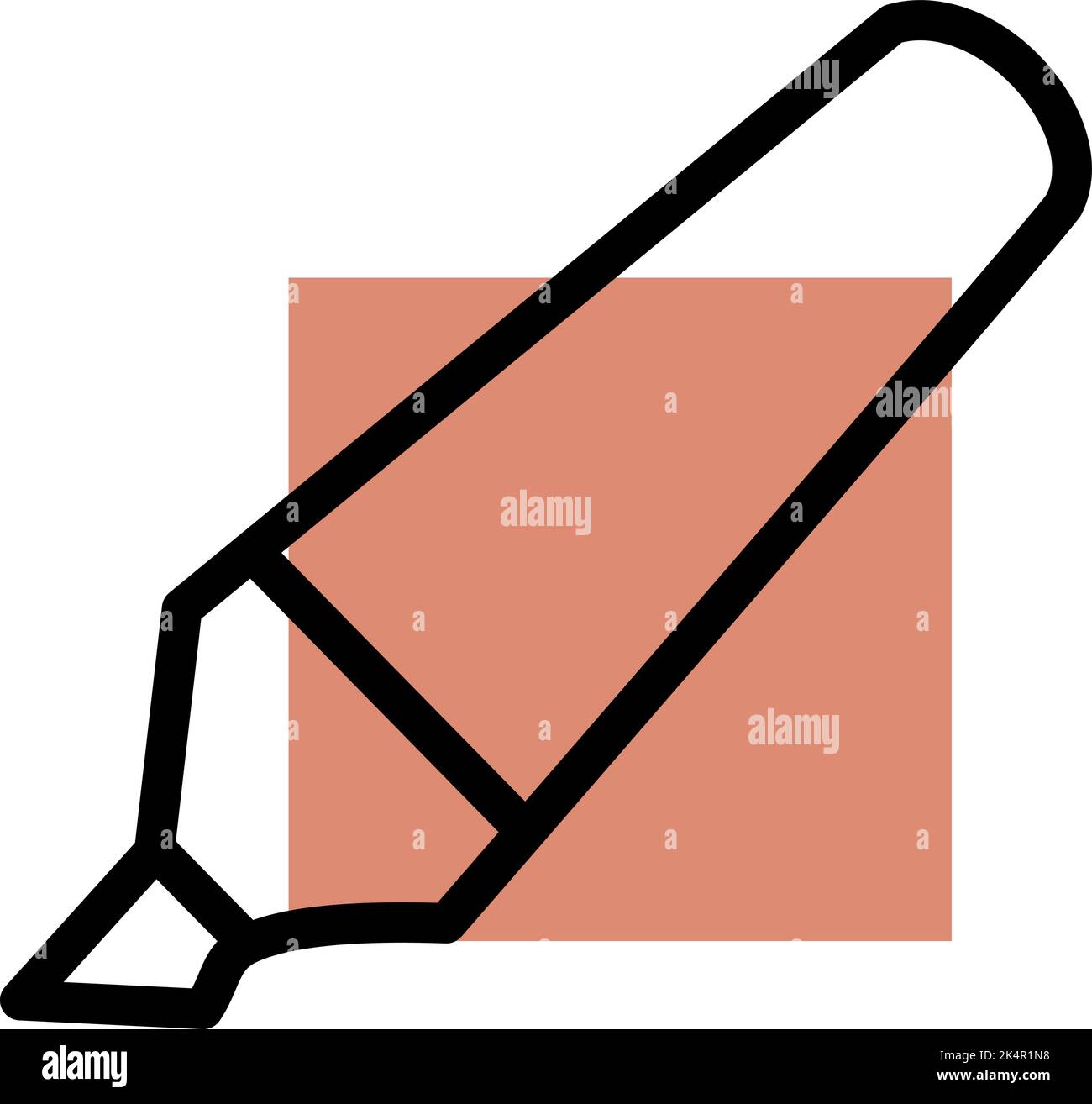 Nitidezza digitale, illustrazione, vettore su sfondo bianco. Illustrazione Vettoriale