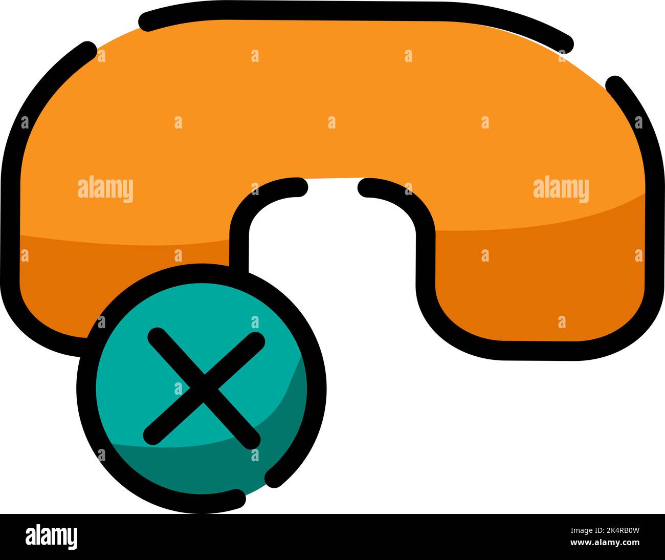 Chiamata sul cellulare persa, illustrazione, vettore su sfondo bianco. Illustrazione Vettoriale