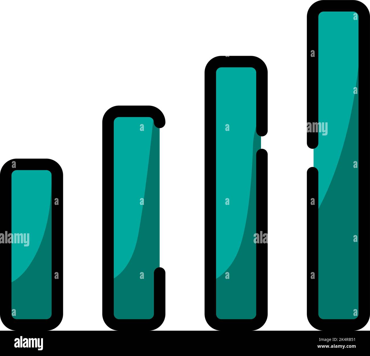 Connessione mobile, illustrazione, vettore su sfondo bianco. Illustrazione Vettoriale