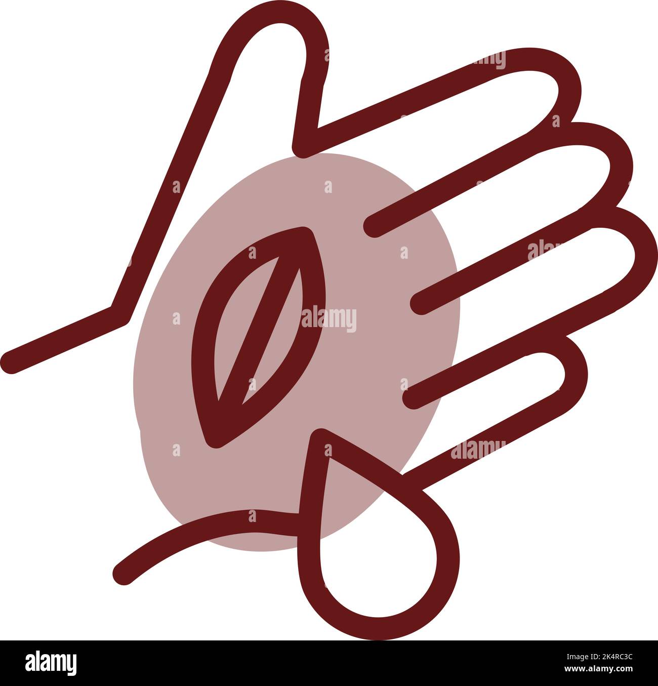 Salute degli organi, illustrazione, vettore su sfondo bianco. Illustrazione Vettoriale