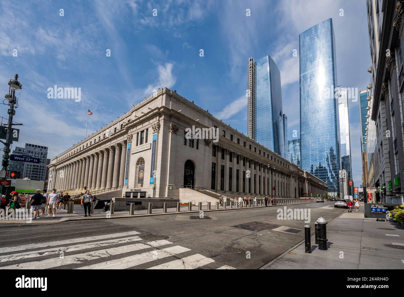 Pennsylvania Station, Manhattan, New York, USA Foto Stock