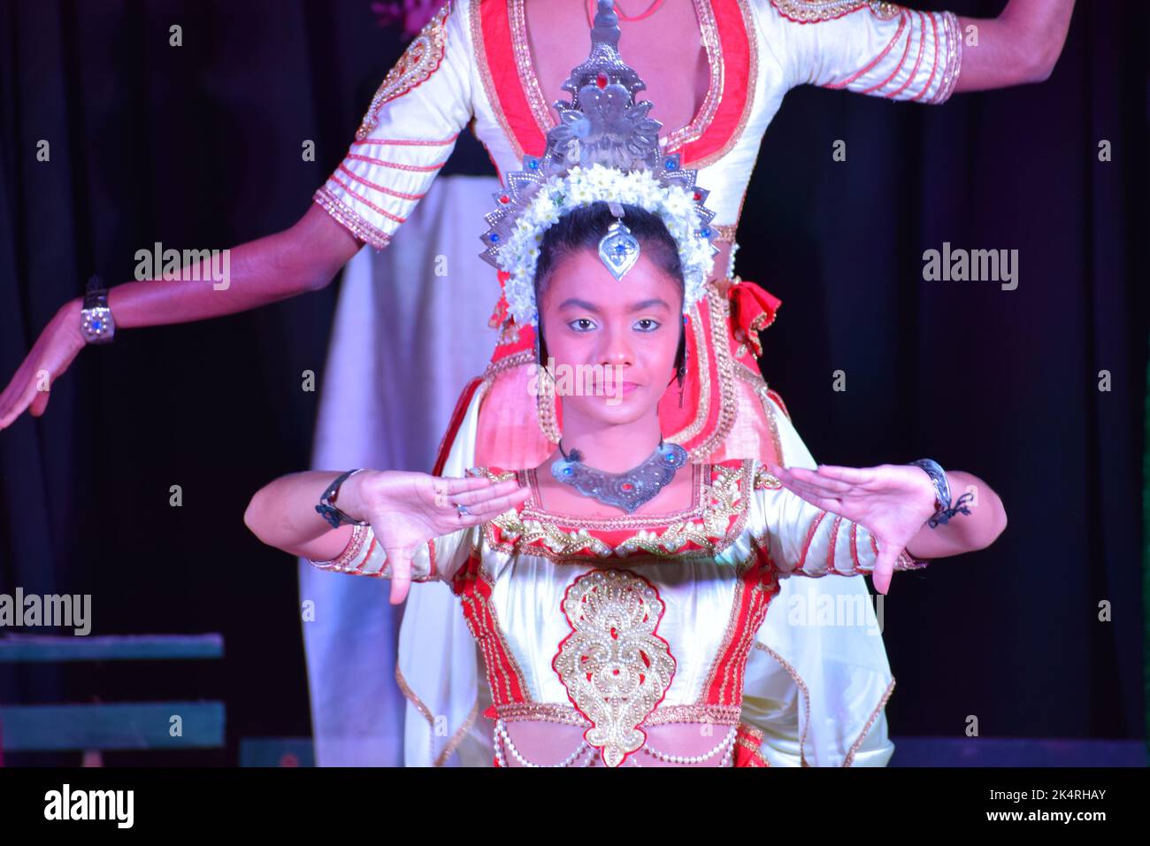 Danzatore indiano Foto Stock