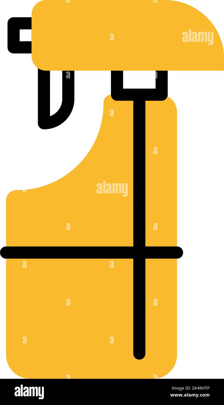 Spray per la pulizia del vetro, illustrazione, vettore su sfondo bianco. Illustrazione Vettoriale