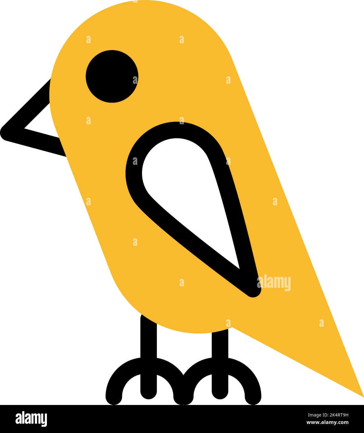 Animale domestico, illustrazione, vettore su sfondo bianco. Illustrazione Vettoriale