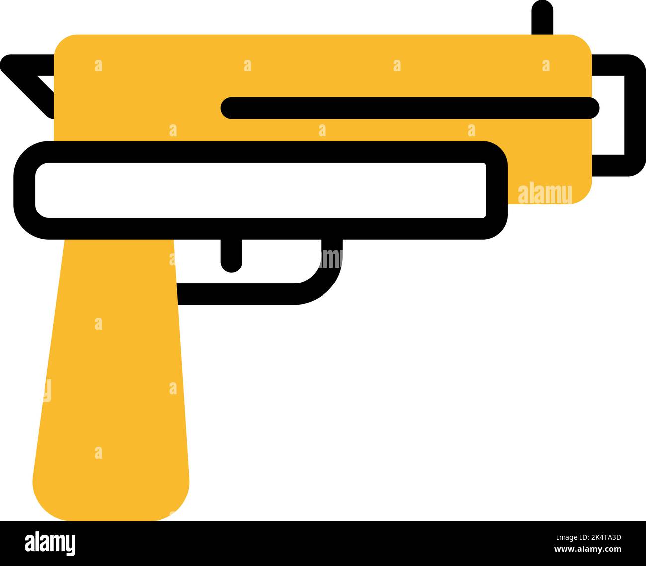 Film genere azione, illustrazione, vettore su sfondo bianco. Illustrazione Vettoriale