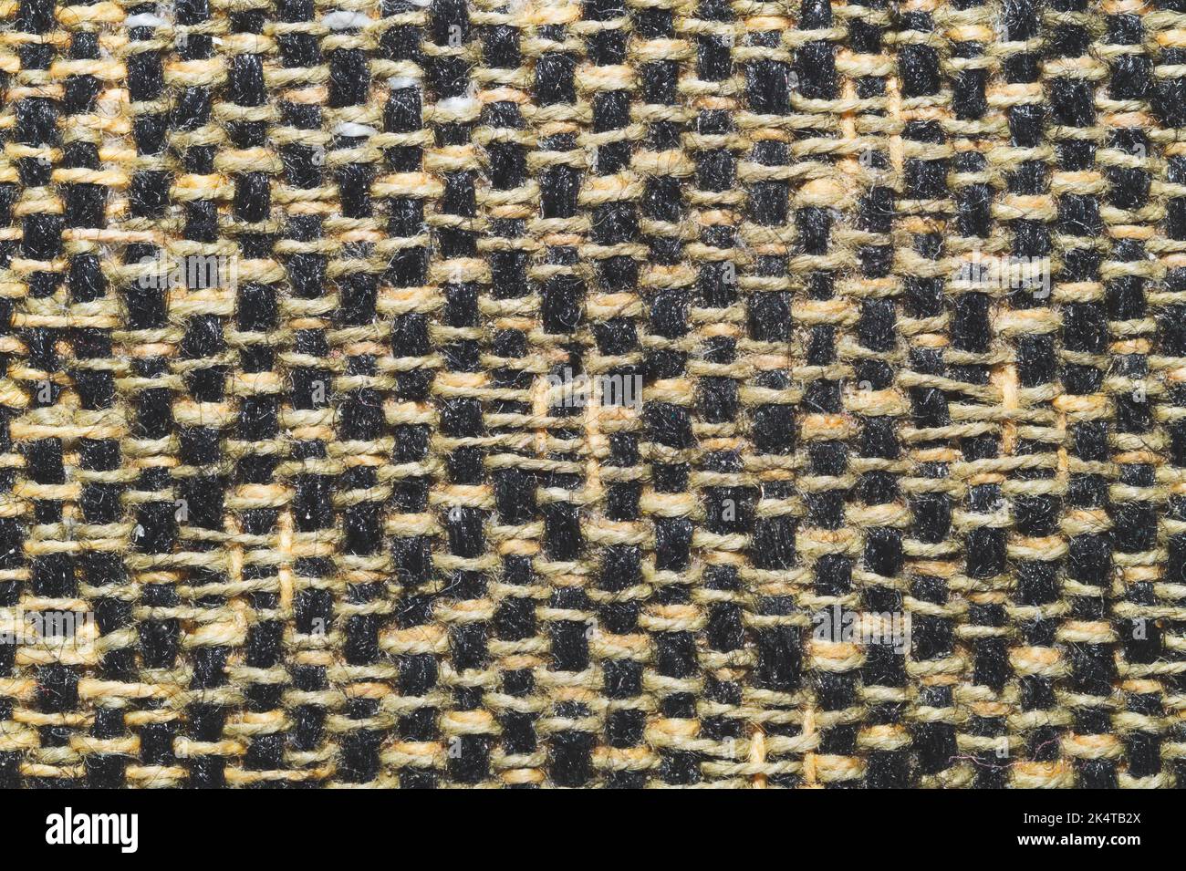 Tappeto lavorato a maglia in iuta primo piano. Texture tappeto Foto Stock