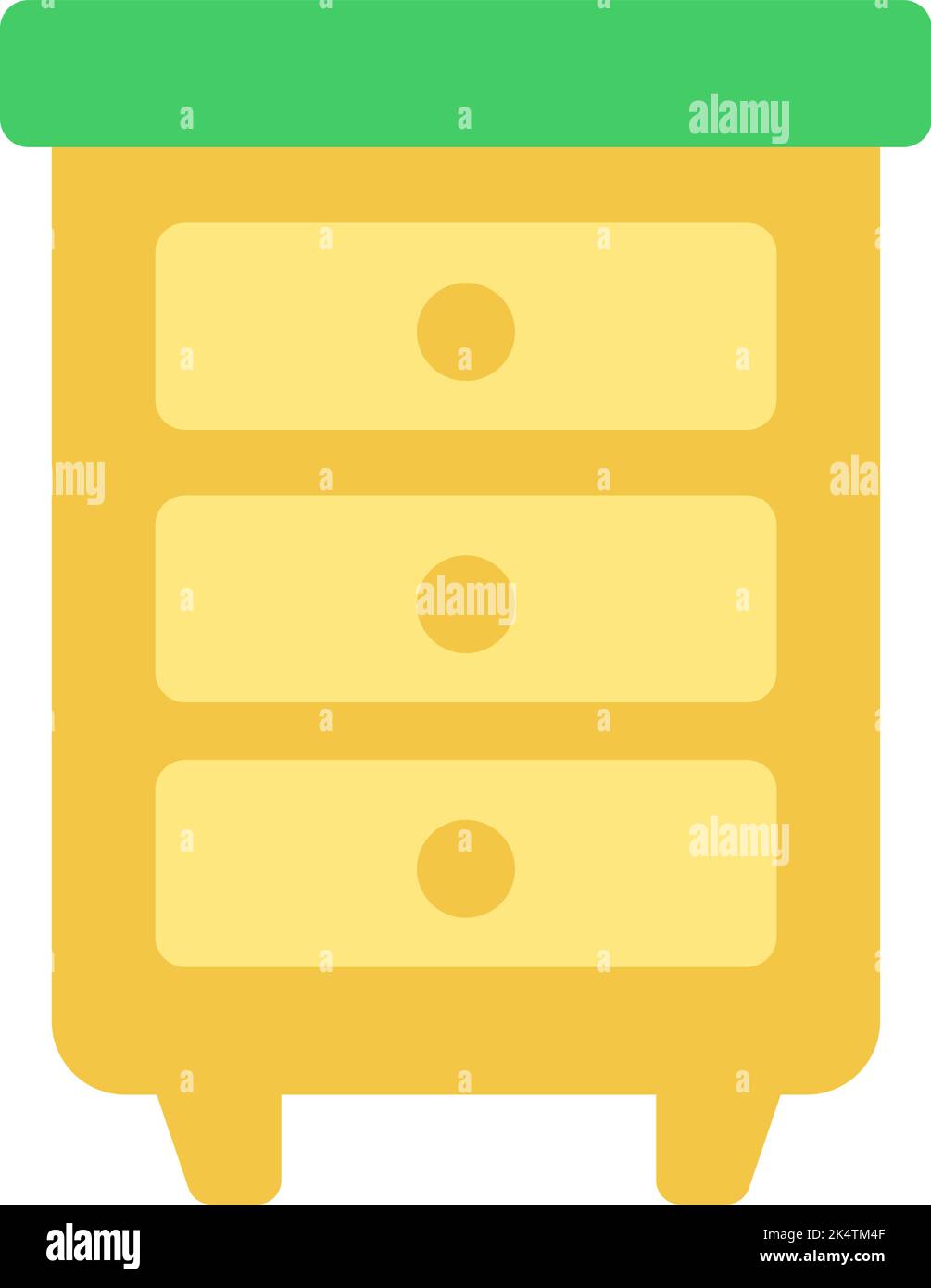 Armadio Wokplace, illustrazione, vettore su sfondo bianco. Illustrazione Vettoriale