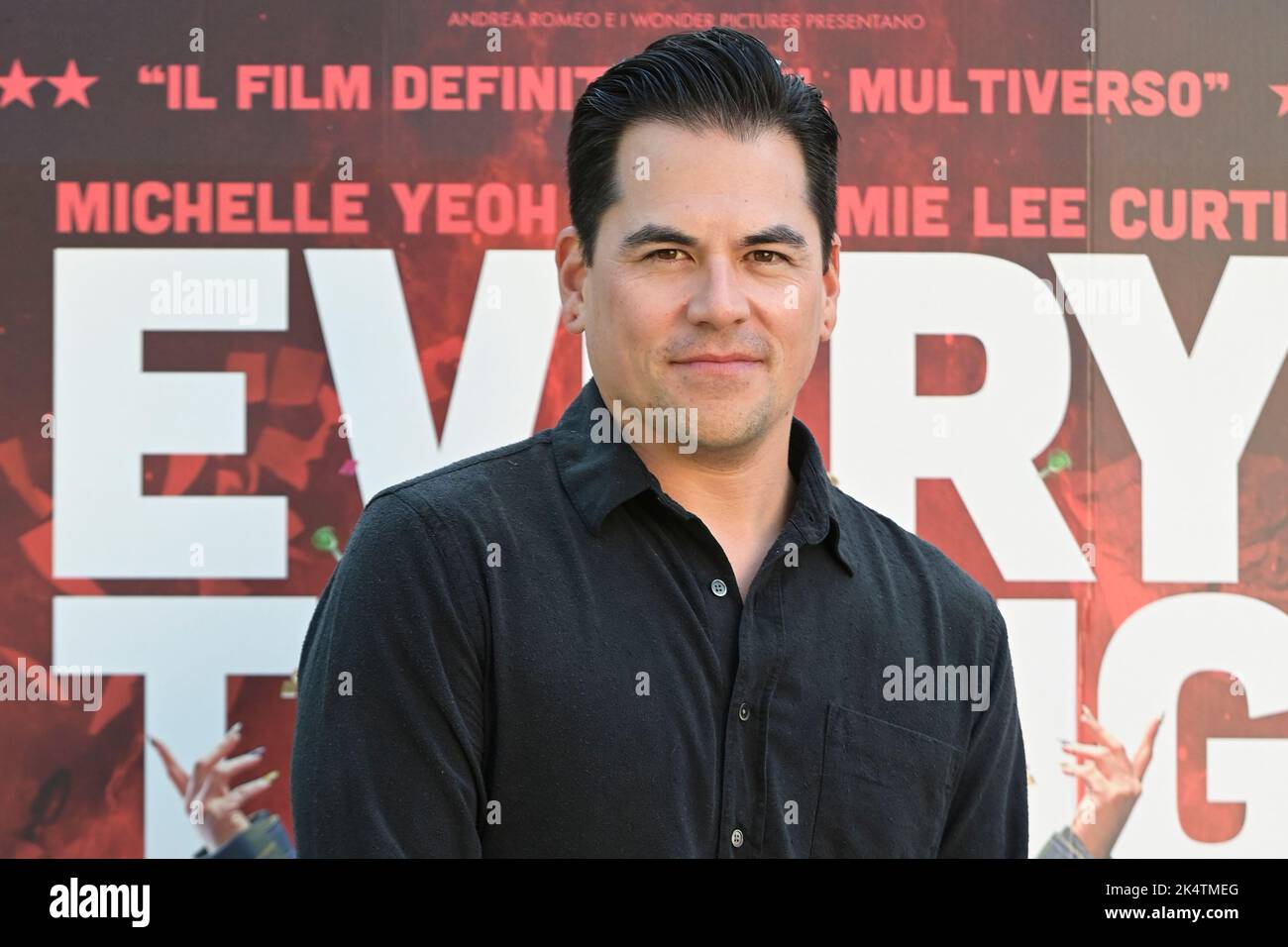Roma, Italia. 04th Ott 2022. Jonathan Wang film Producer partecipa alla fotocall del film "tutto ovunque in una volta" a Casa del cinema. Credit: SOPA Images Limited/Alamy Live News Foto Stock