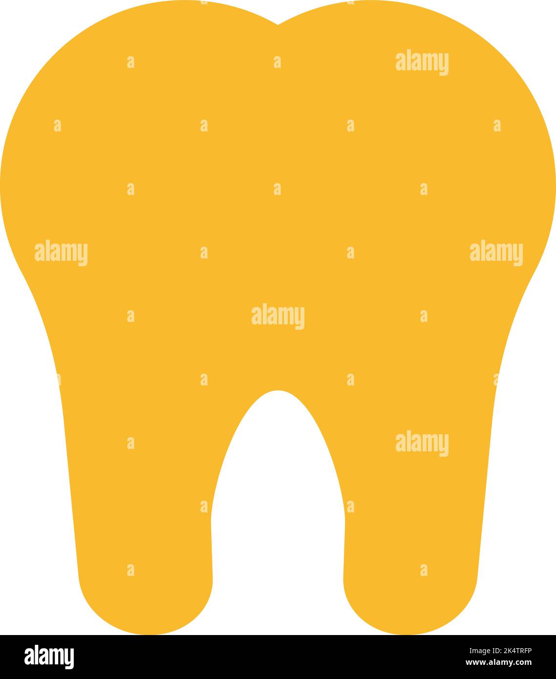 Esame dentale, illustrazione, vettore su sfondo bianco. Illustrazione Vettoriale