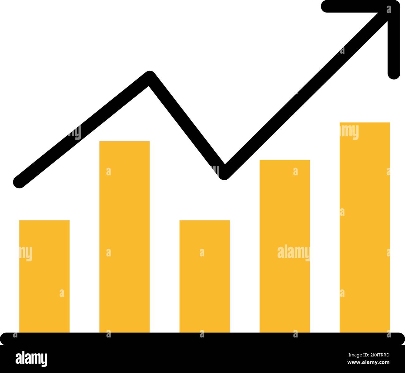 Analisi dei dati, illustrazione, vettore su sfondo bianco. Illustrazione Vettoriale