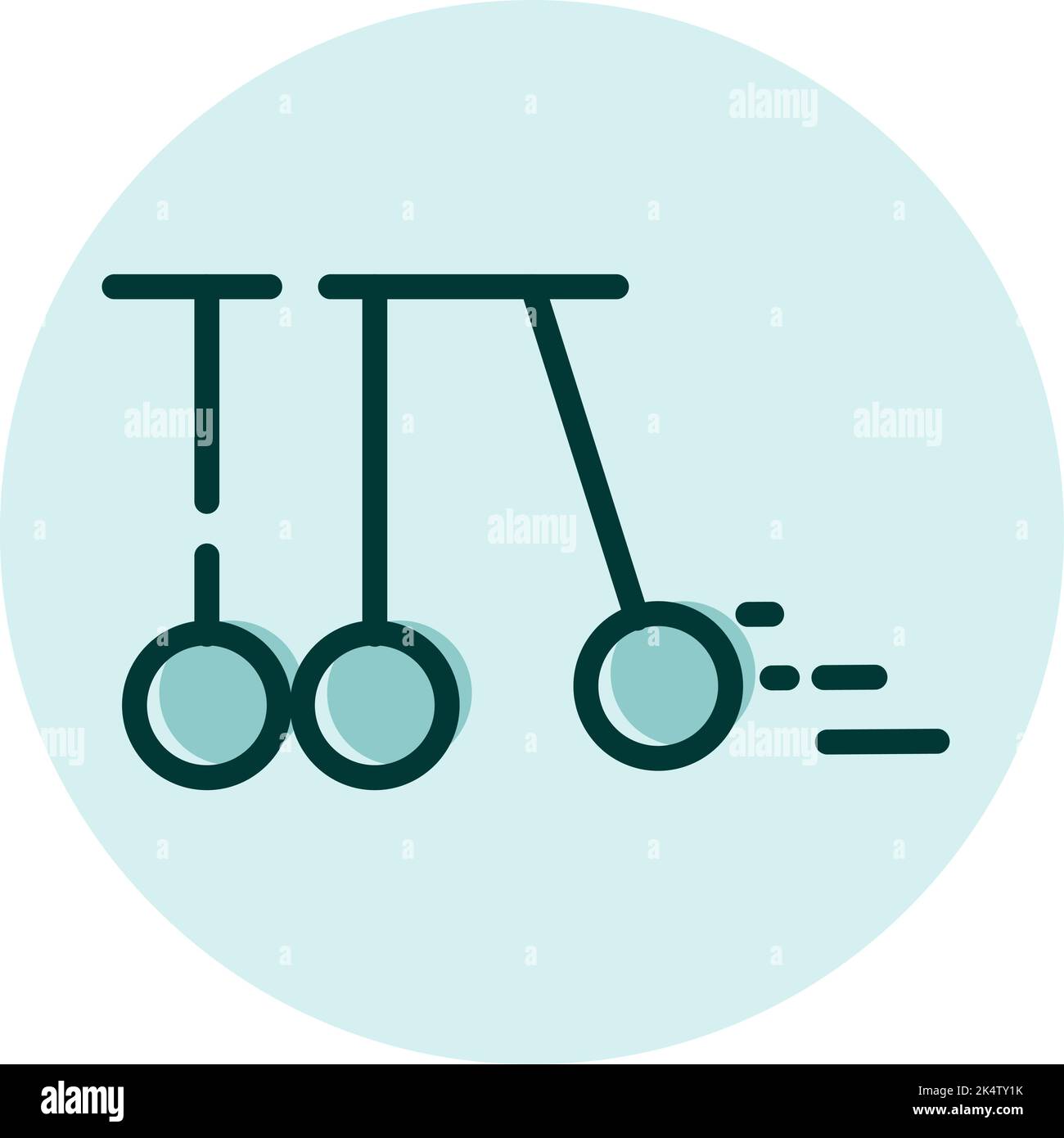 Educazione fisica, illustrazione, vettore su sfondo bianco. Illustrazione Vettoriale