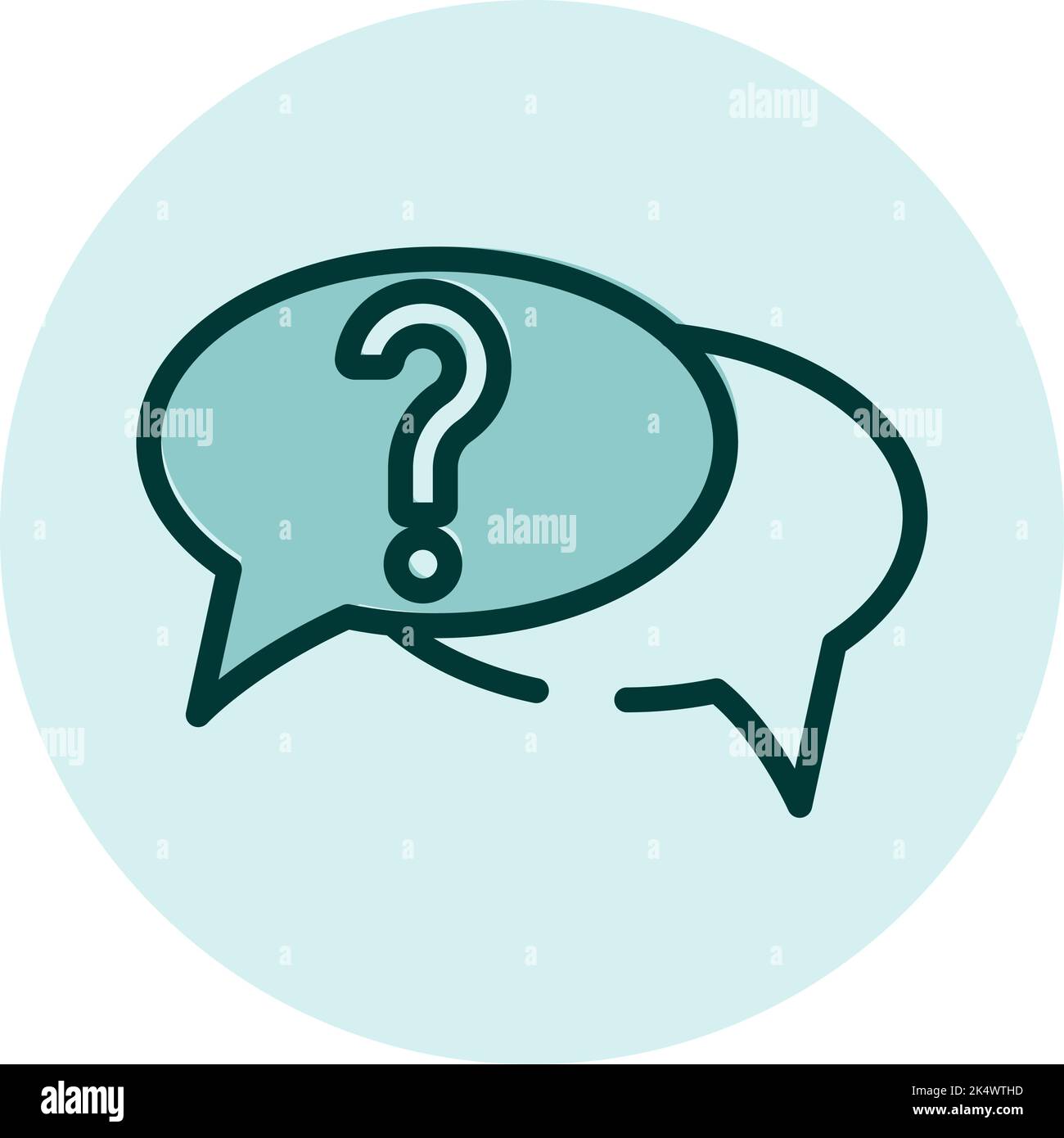 Supporto contatti, illustrazione, vettore su sfondo bianco. Illustrazione Vettoriale