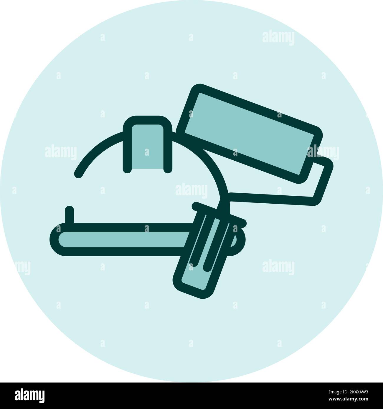 Costruzione di servizi, illustrazione, vettore su sfondo bianco. Illustrazione Vettoriale