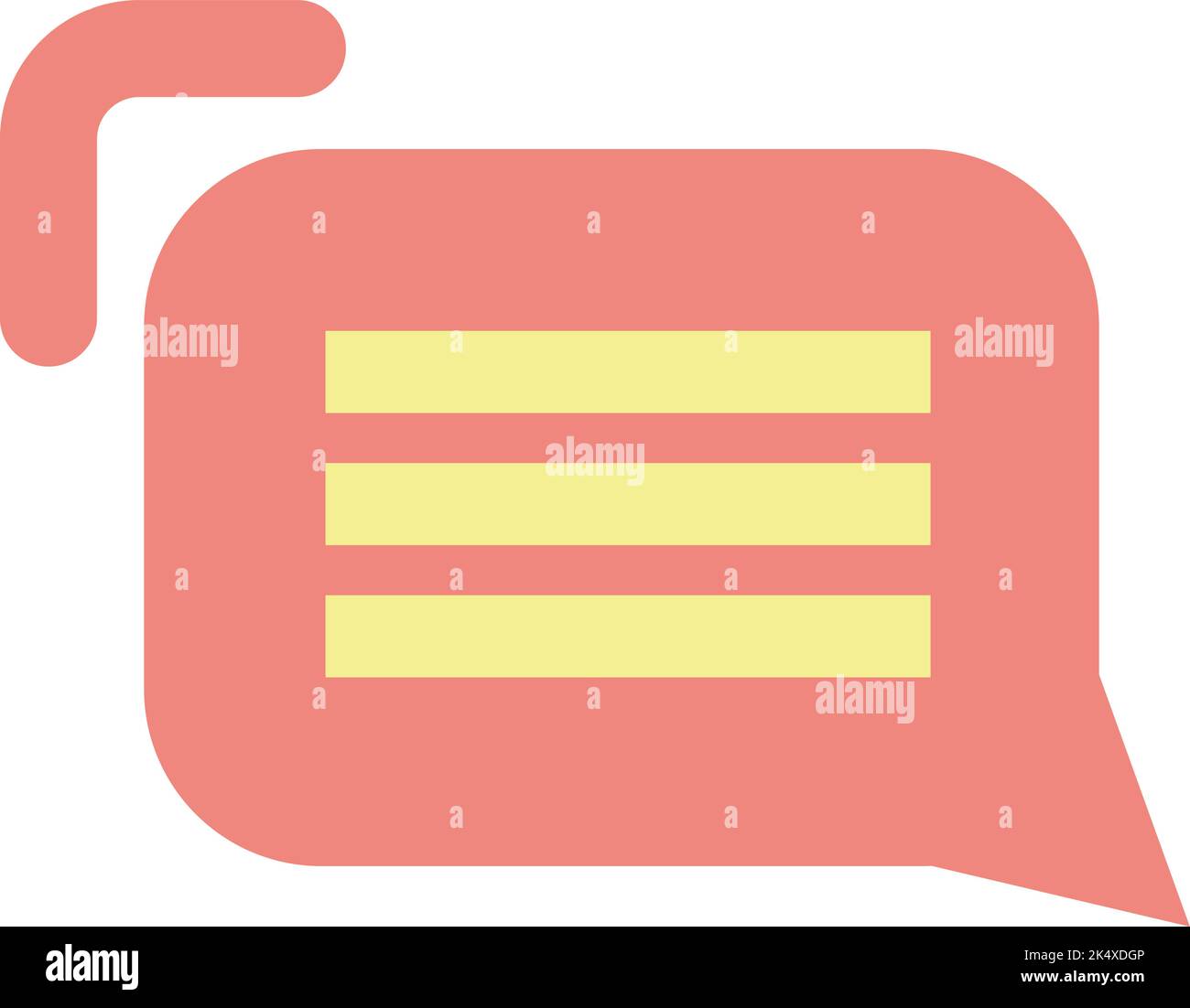 Chat di ufficio, illustrazione, vettore su sfondo bianco. Illustrazione Vettoriale