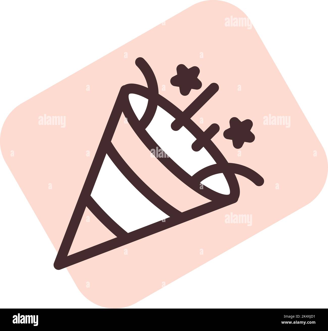 Fuochi d'artificio circensi, illustrazione, vettore su sfondo bianco. Illustrazione Vettoriale