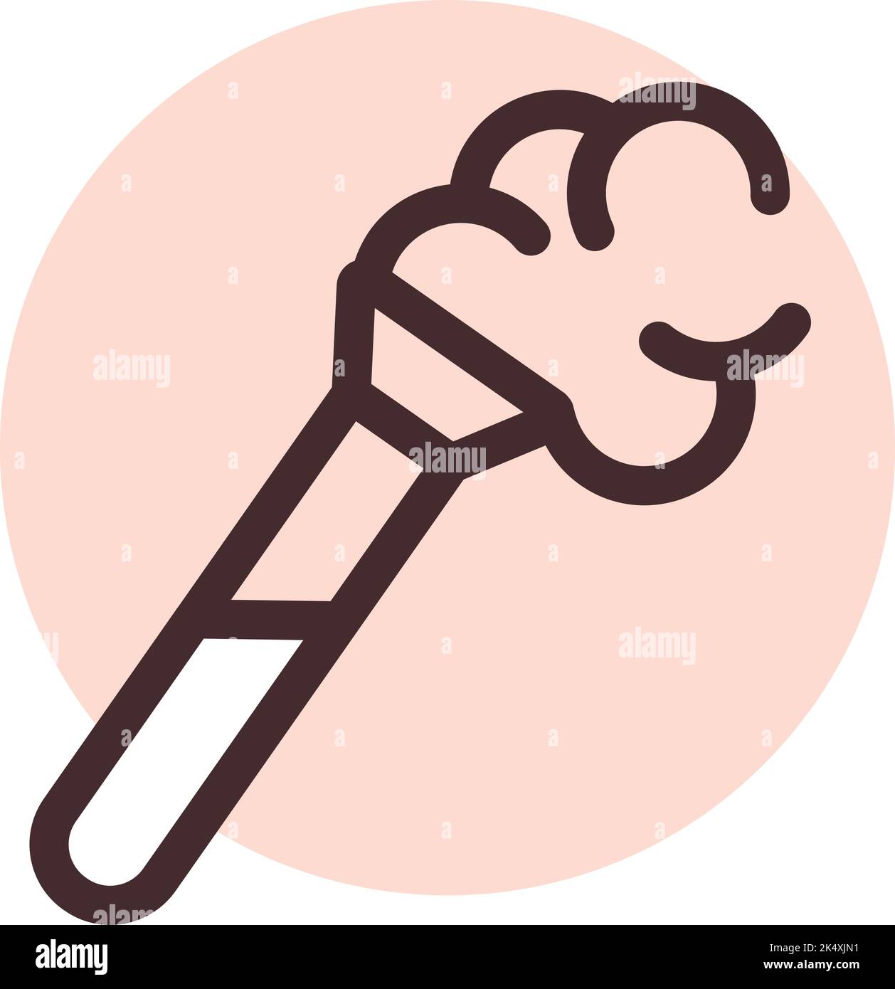 Educazione chimica, illustrazione, vettore su sfondo bianco. Illustrazione Vettoriale