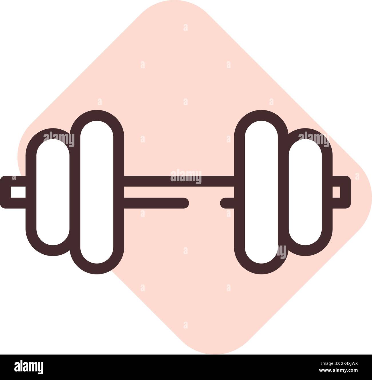 Iscrizione in palestra, illustrazione, vettore su sfondo bianco. Illustrazione Vettoriale