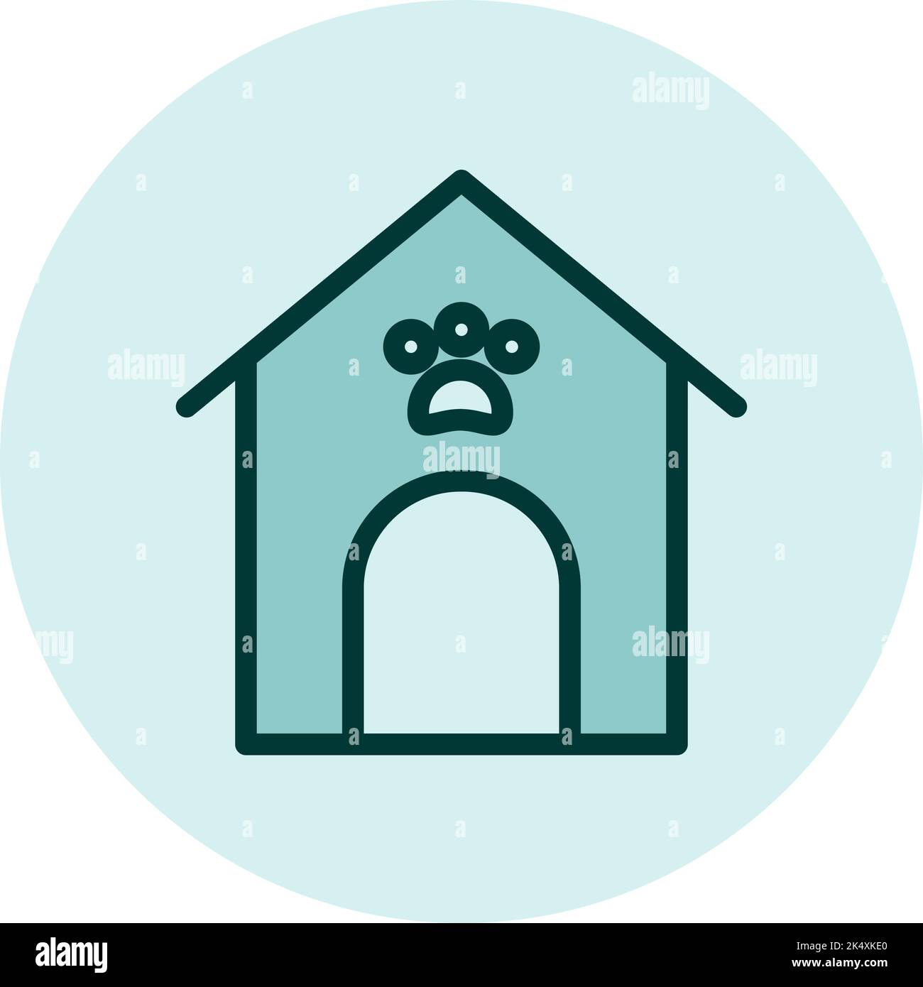 Cura degli animali domestici, illustrazione, vettore su sfondo bianco. Illustrazione Vettoriale