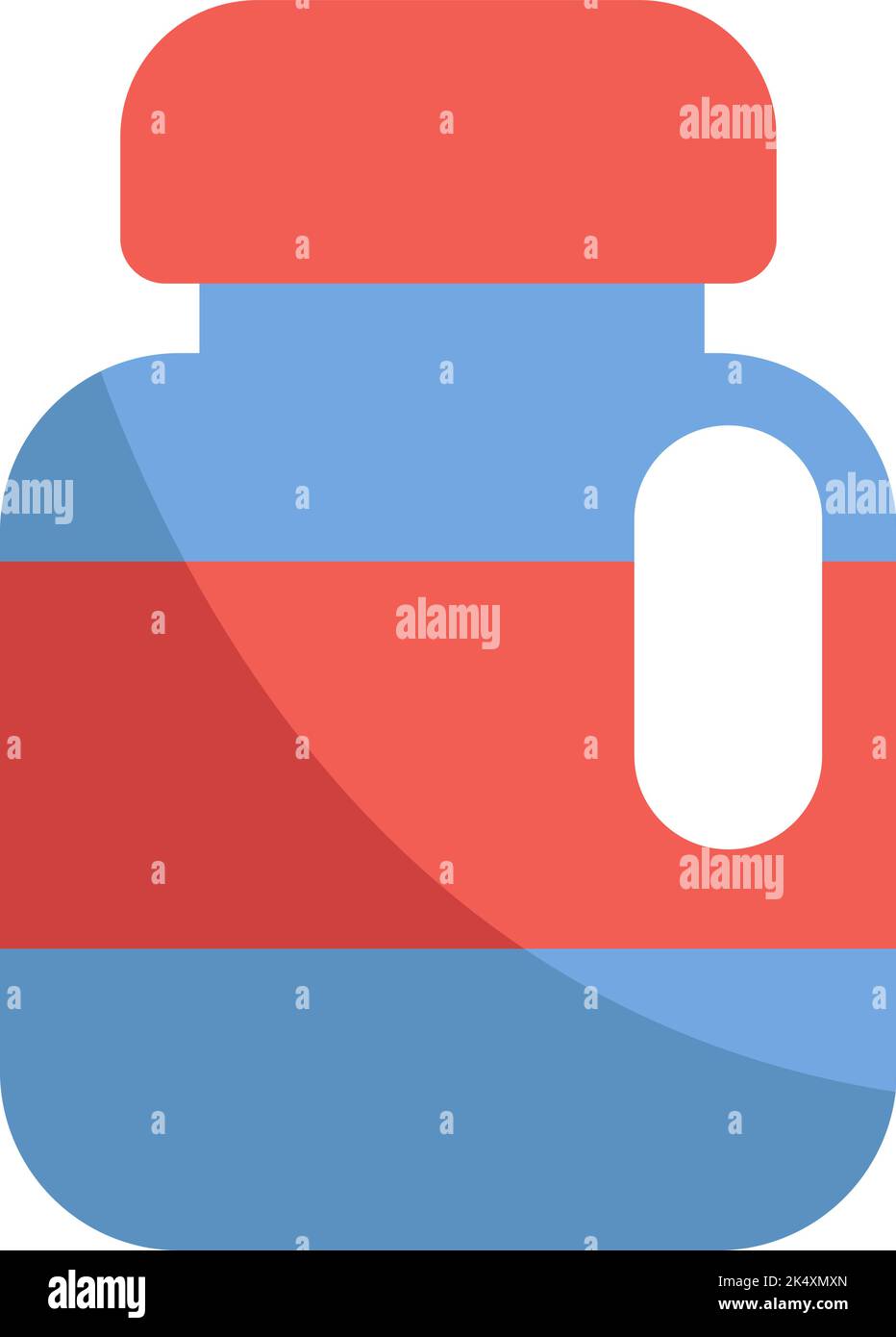 Medicina della salute, illustrazione, vettore su sfondo bianco. Illustrazione Vettoriale