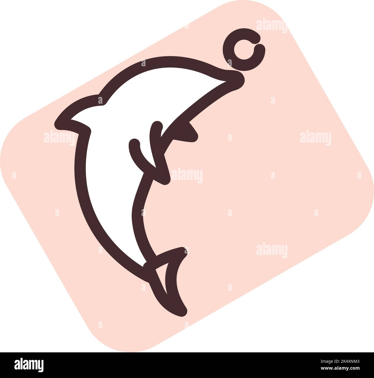 Spettacolo di delfini con palla, illustrazione, vettore su sfondo bianco. Illustrazione Vettoriale Spettacolo di delfini con palla, illustrazione, vettore su sfondo bianco. Illustrazione Vettoriale