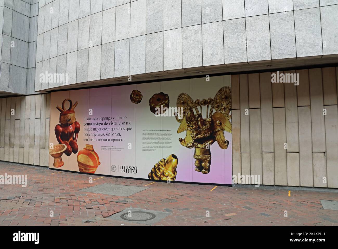 Museo dell'oro di Bogota Foto Stock