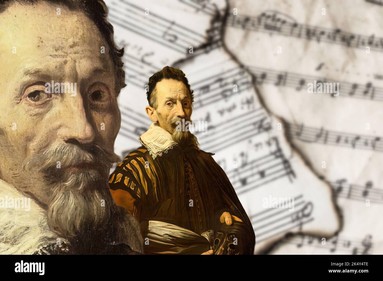 Claudio Monteverdi Foto Stock
