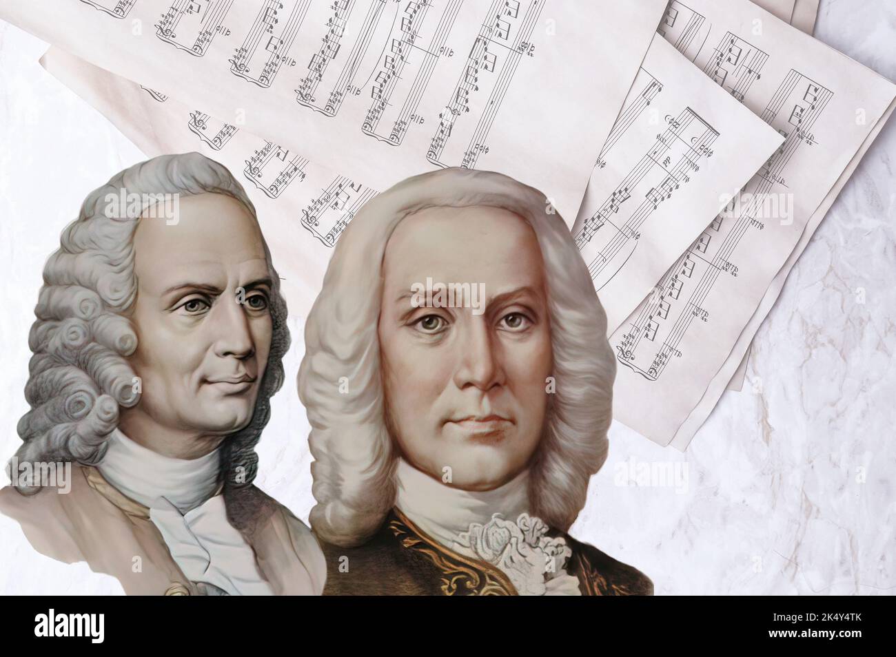 Domenico Scarlatti Foto Stock