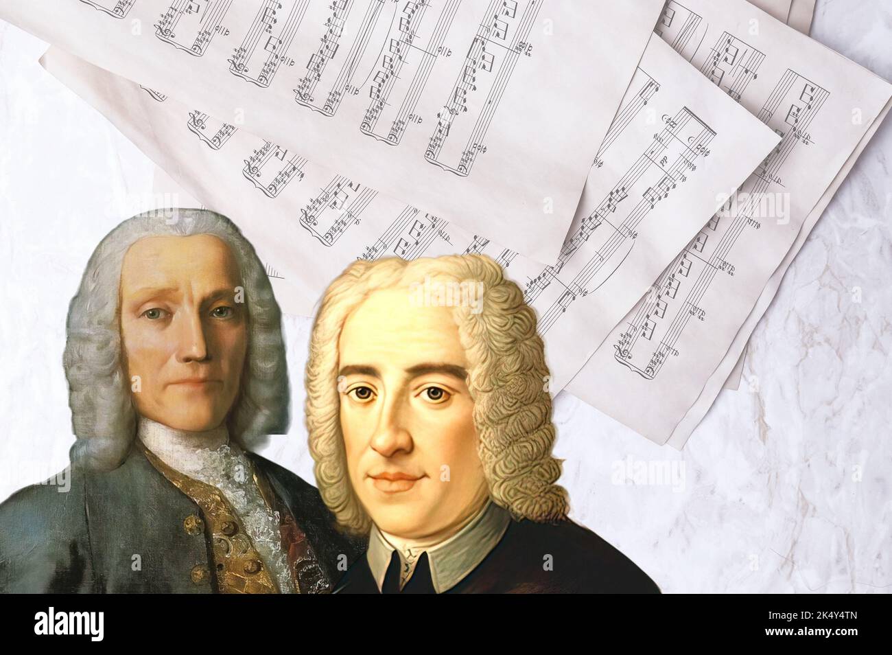 Domenico Scarlatti Foto Stock