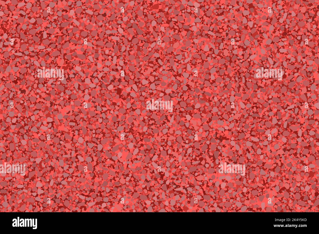 Pista in gomma rossa con texture senza cuciture vista dall'alto Illustrazione Vettoriale
