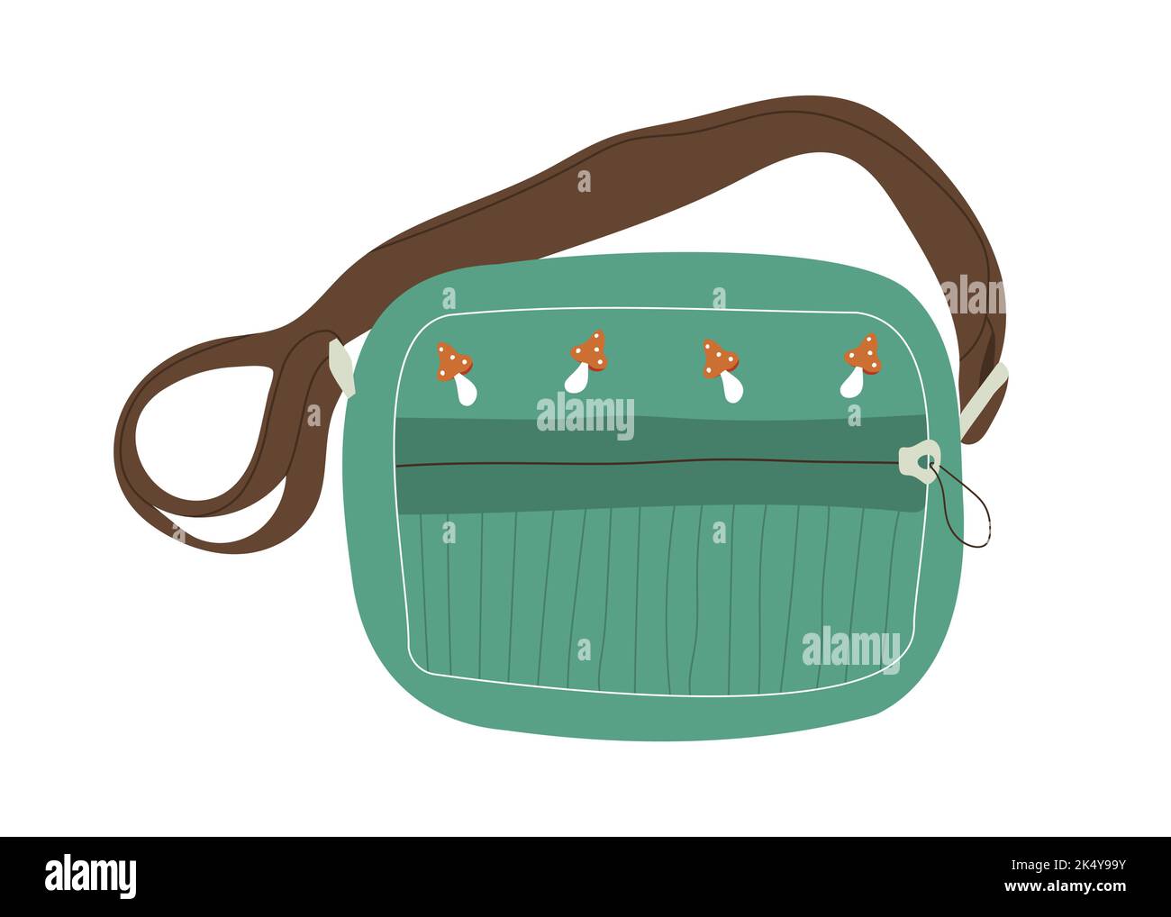 Borsa cosmetica per bambini e donne. Illustrazione Vettoriale