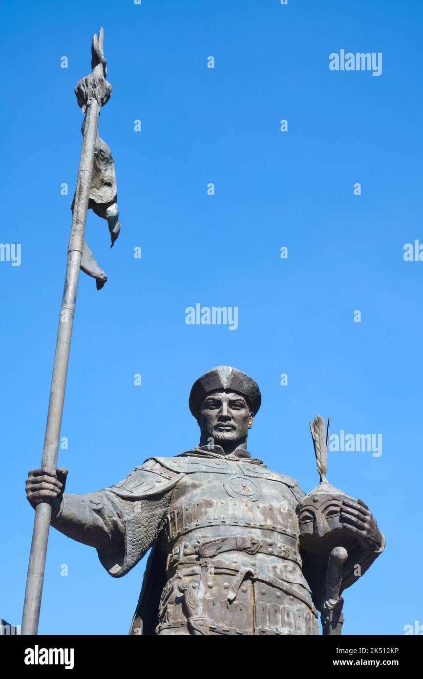 Monumento di kerey e zhanibek immagini e fotografie stock ad alta