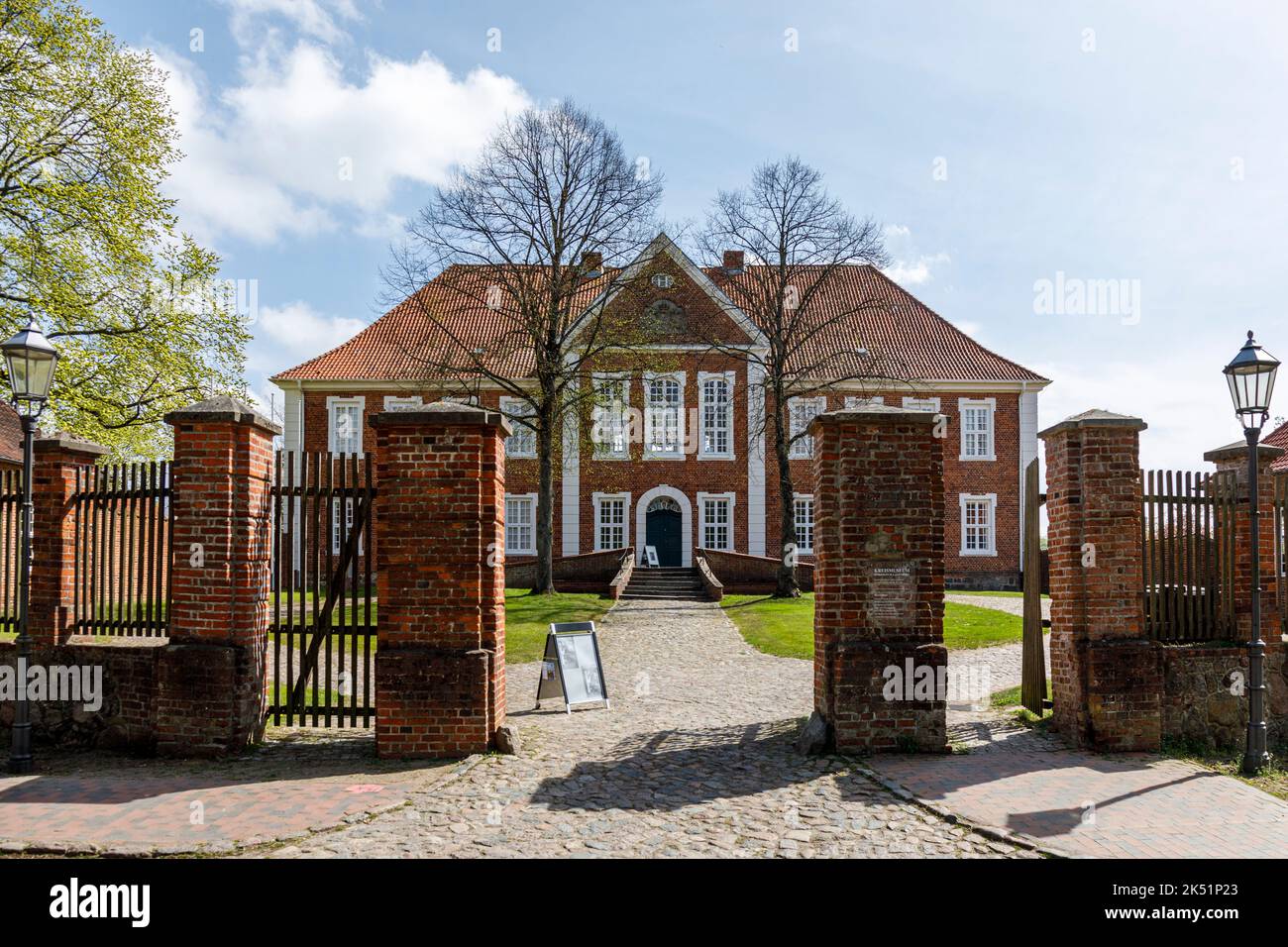 Museo distrettuale Ducato di Lauenburg a Ratzeburg, residenza dei Duchi di Meclemburgo Foto Stock