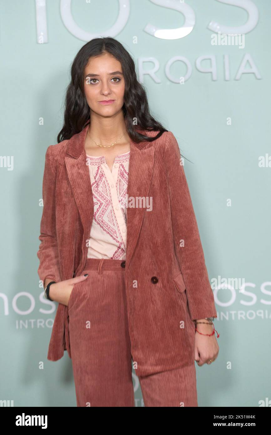 5 ottobre 2022, Madrid, Spagna: VICTORIA medica DE MARICHALAR BORBON partecipa alla presentazione della Collezione Hoss-Intropia Autumn/Winter 2022 alla Fondazione Fernando de Castro di Madrid, Spagna. (Credit Image: © Jack Abuin/ZUMA Press Wire) Foto Stock