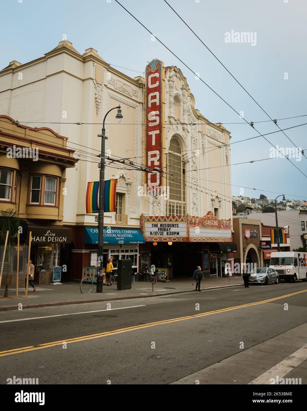 Il Teatro Castro, San Francisco, California Foto Stock