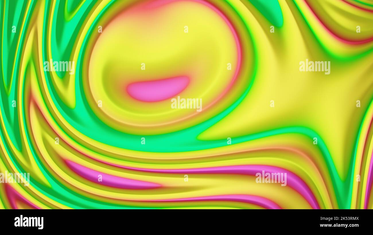 sfondo luminoso e colorato. rendering 3d. Foto Stock