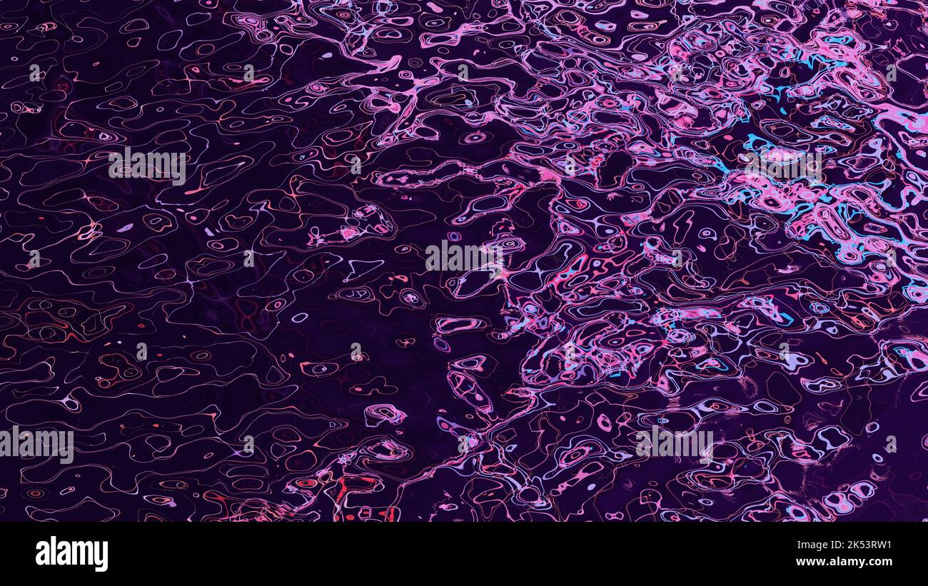 sfondo astratto viola. rendering 3d. Foto Stock