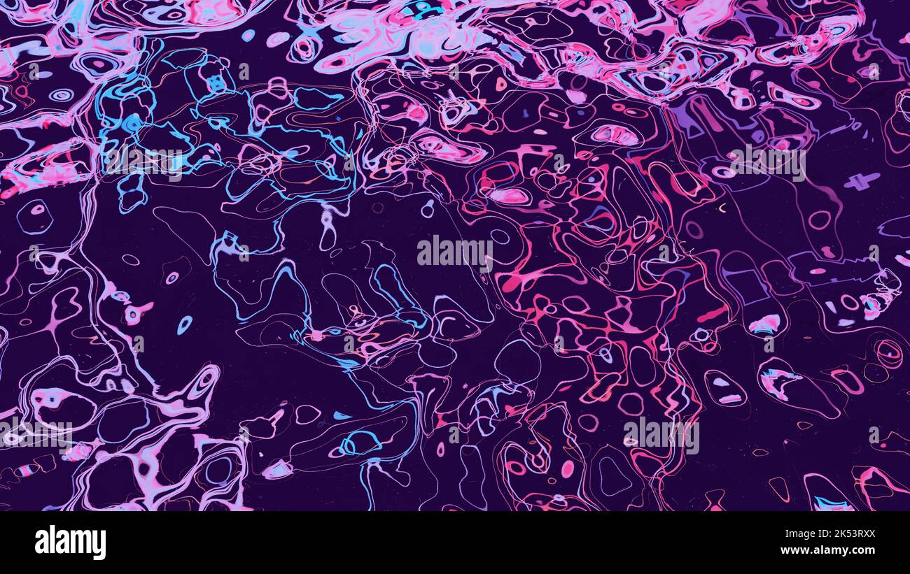 sfondo astratto viola. rendering 3d. Foto Stock