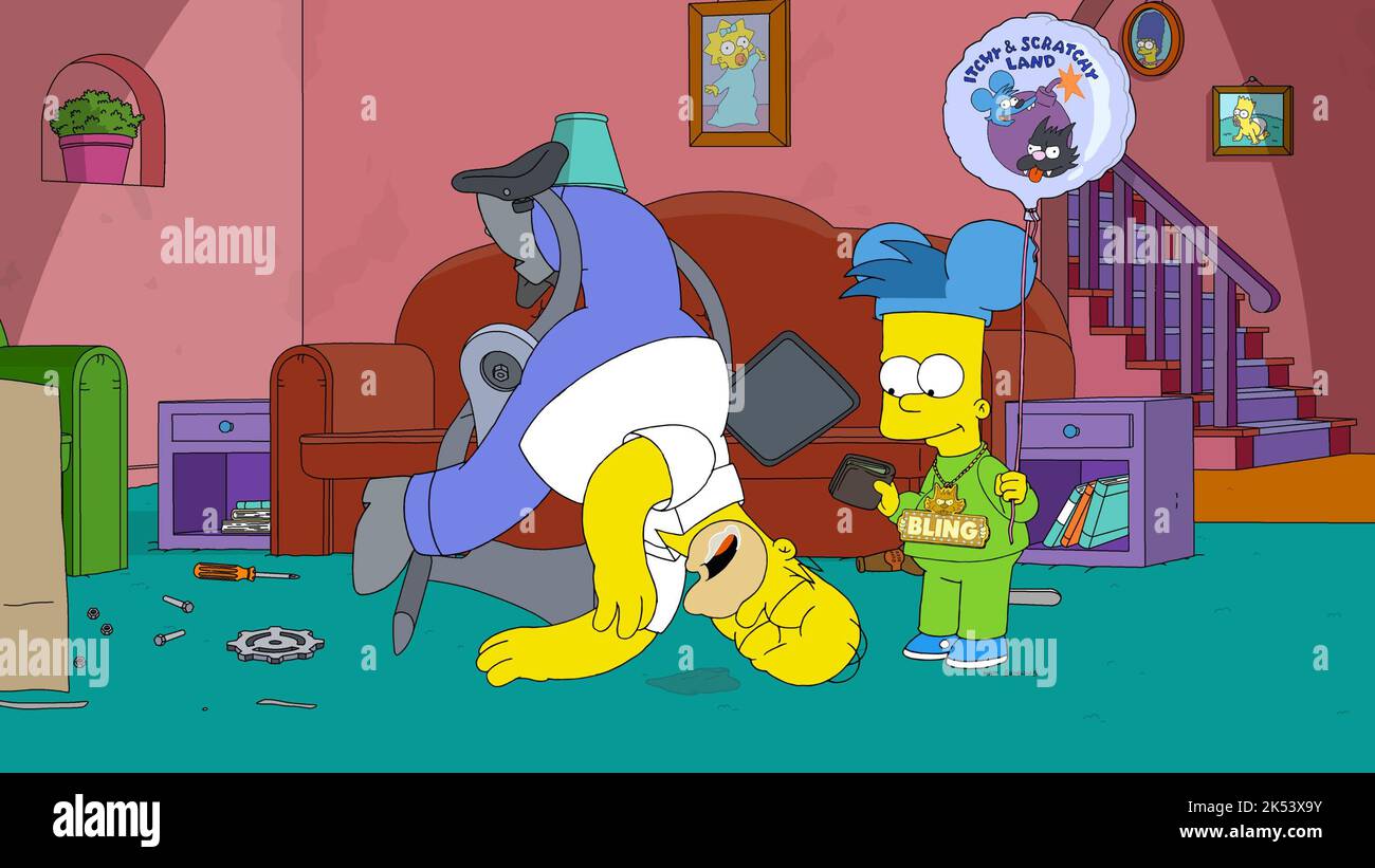 Homer Simpson Rangry I SIMPSON, da sinistra: Homer Simpson (voce: Dan Castellaneta), Bart ...